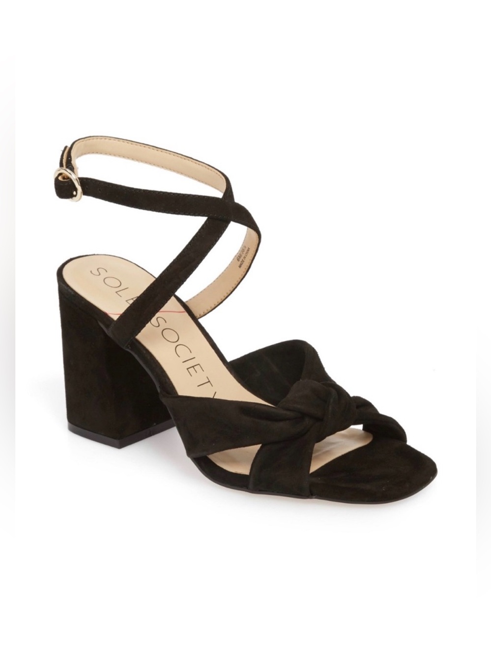 Sole Society - Suede /Leather Joanan block heels from Nordstrom